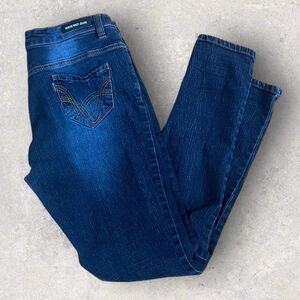 Northwest Jeans Women's Size 10 Mid Rise Skinny Straight Stretch Blue Jeans